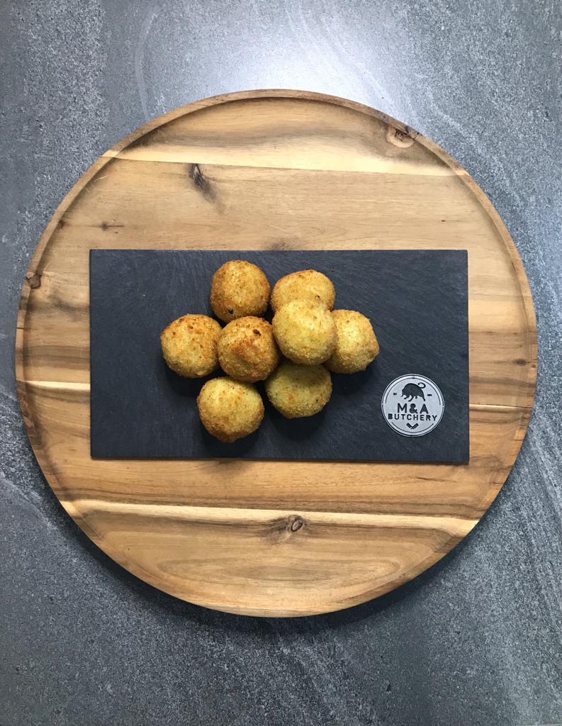 Arancini balls (Mushroom, Spinach & Mozzarella 800g) M & A Butchery