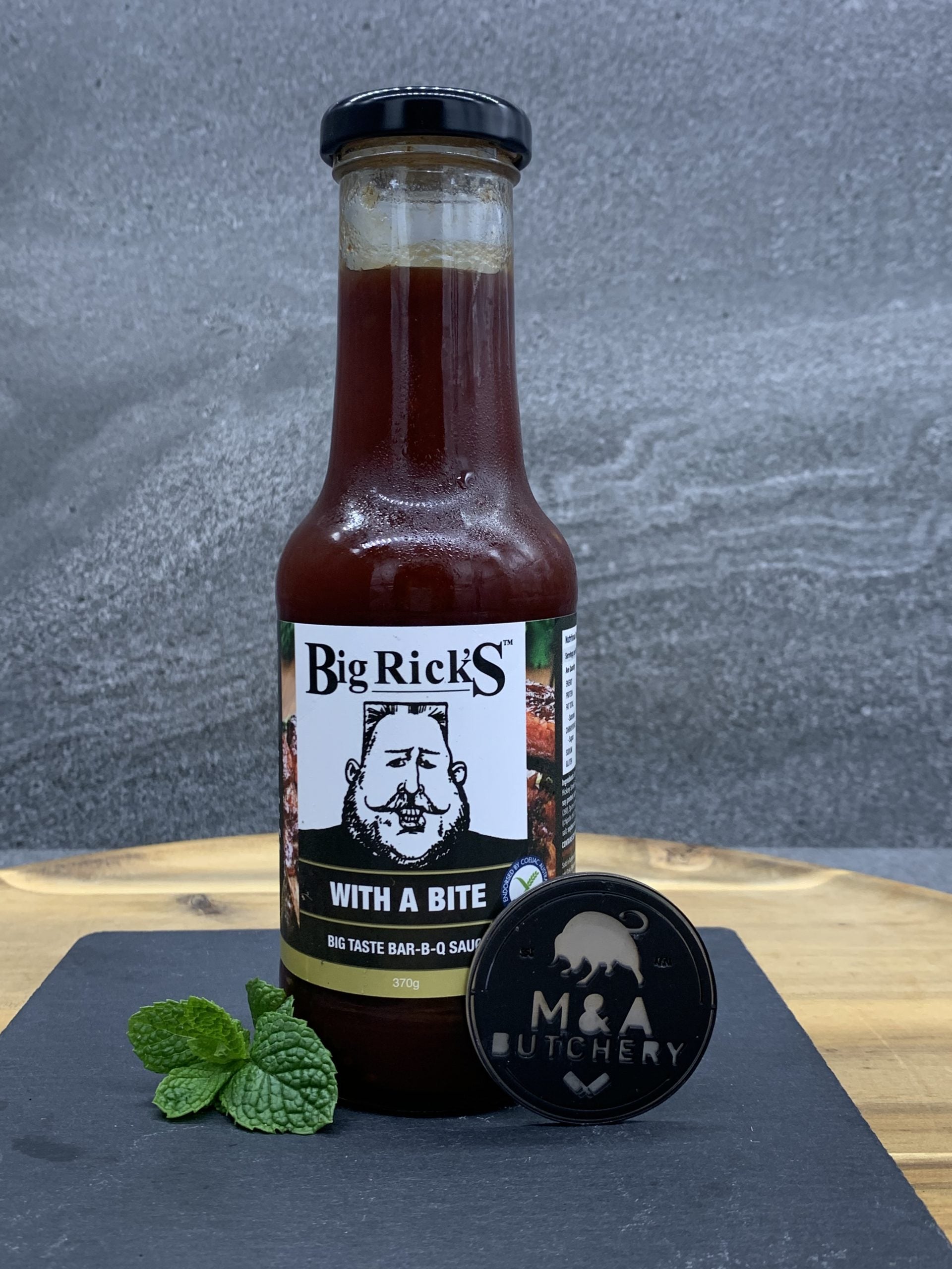Big Ricks- With A Bite Barbeque Sauce 370ml