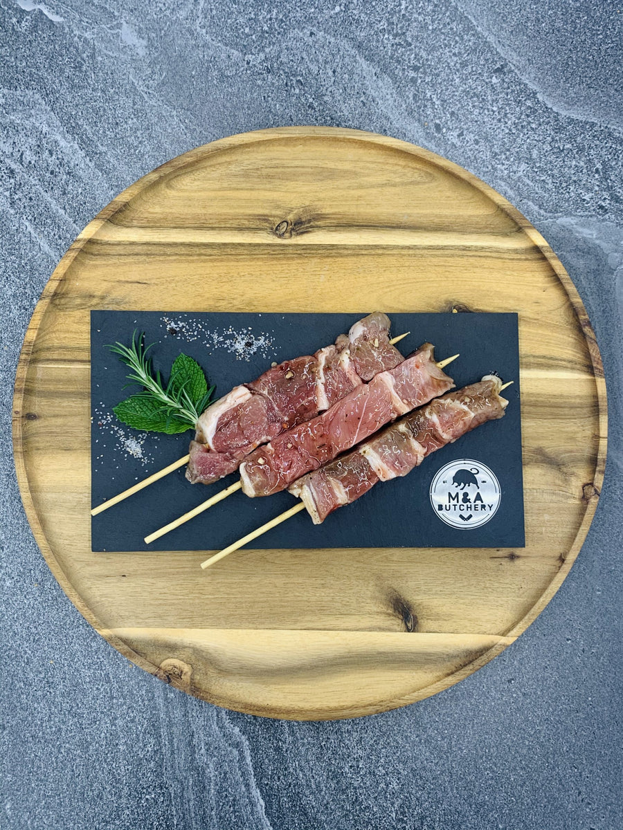 Lamb Kebab Honey Mint & Rosemary M & A Butchery