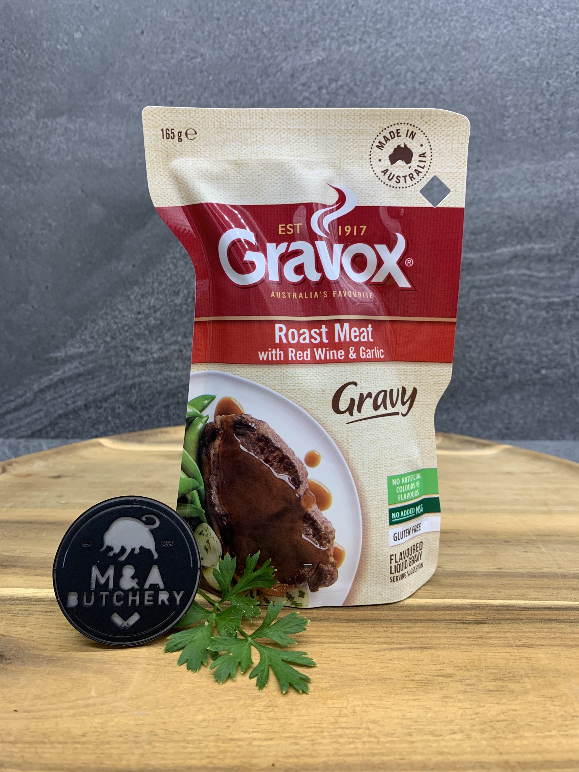 Gravox- Roast Meat with Red Wine and Garlic Gravy 165g