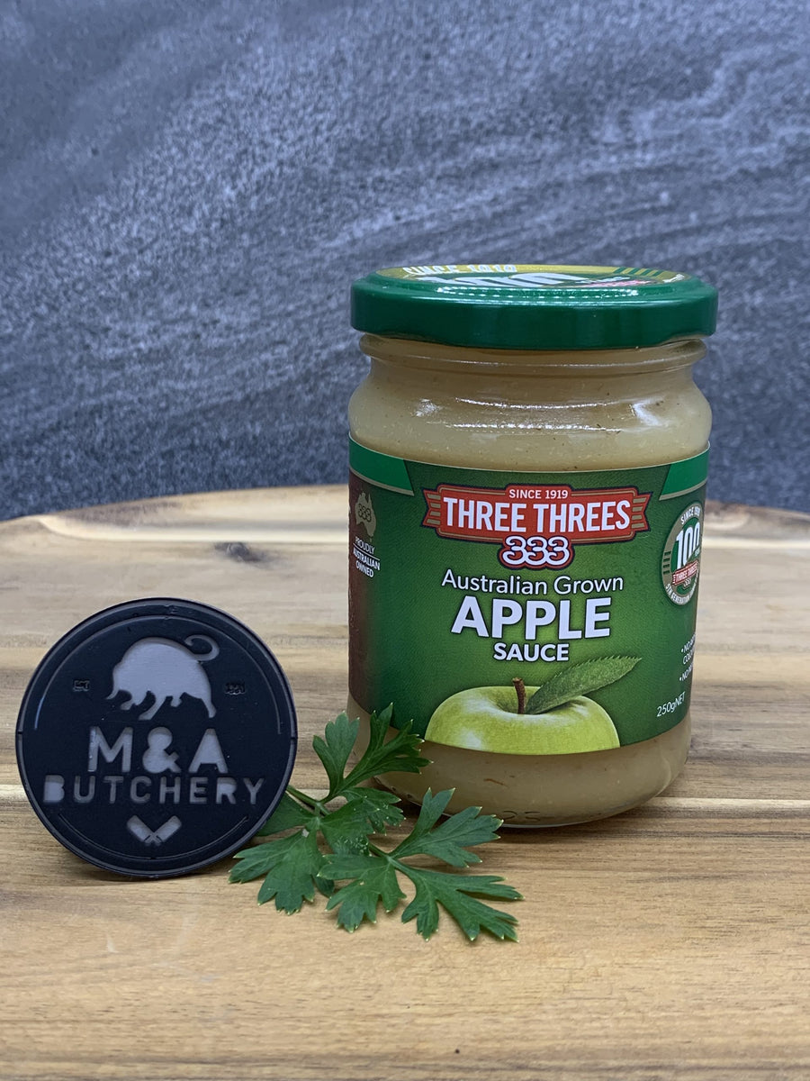 Three Threes Apple Sauce 250g – M & A Butchery