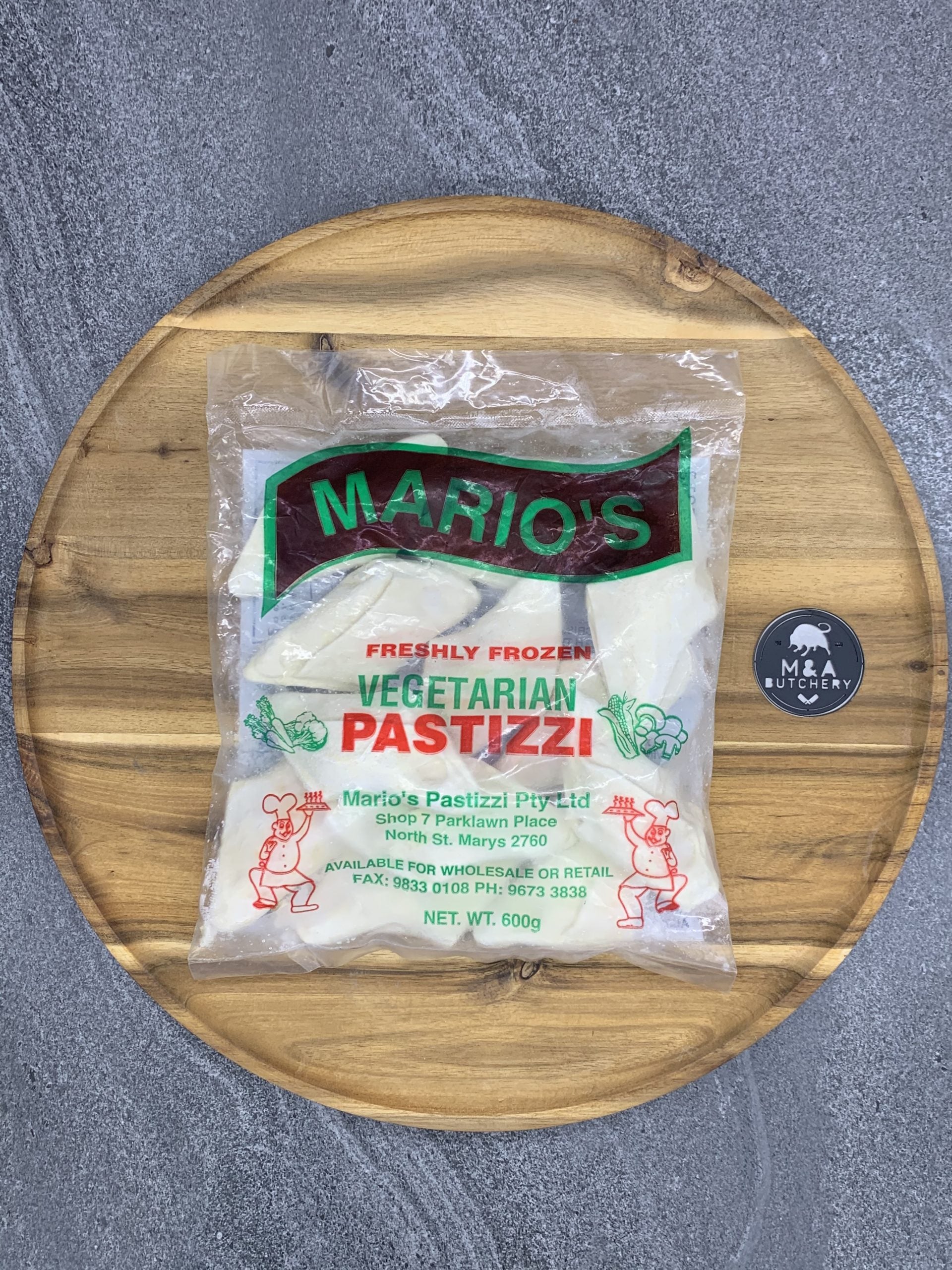 Mario's Vegetarian Pastizzi