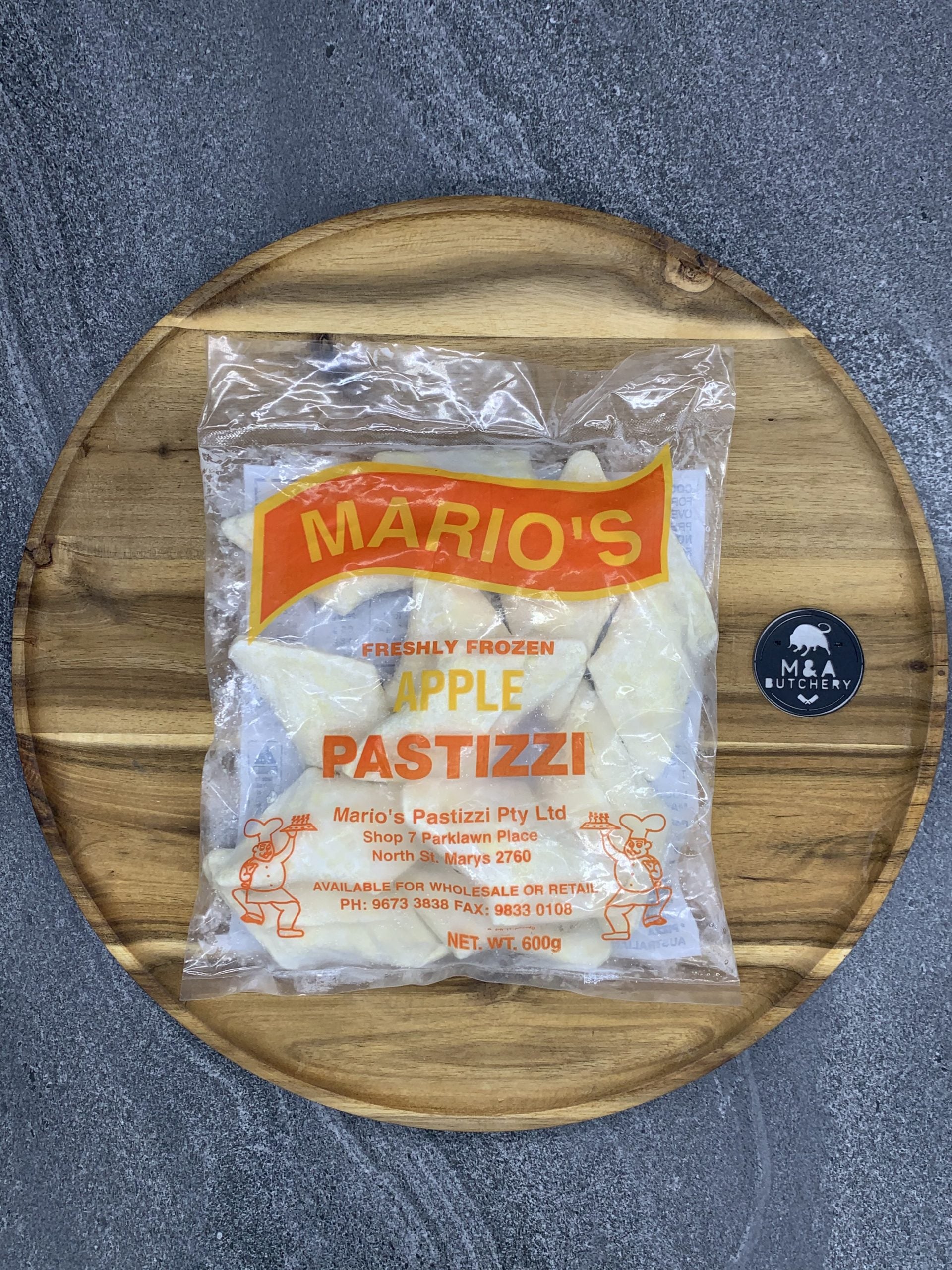 Mario's Apple Pastizzi