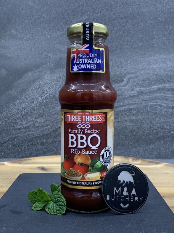 333's 275ml Bottle BBQ Rib Sauce